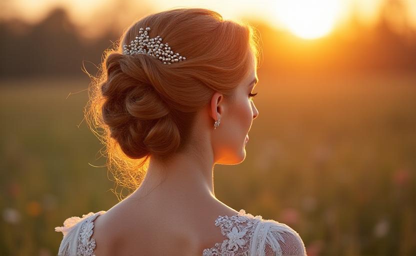 Сватбен грим и прическа