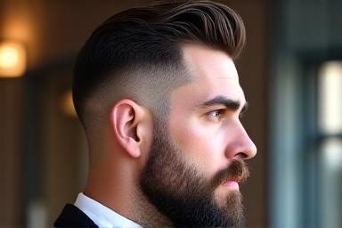 Модерна мъжка прическа